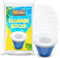 50 Stück Pool Skimmer Socken, Schwimmbad Skimmer Filter Netz Wiederverwendbar für Skimmer Teich Reinigung Schmutz und Blättern, Schutz Pumpe Filteranlage Körbe, Skimmer Pool Filter Saver Socken Netz