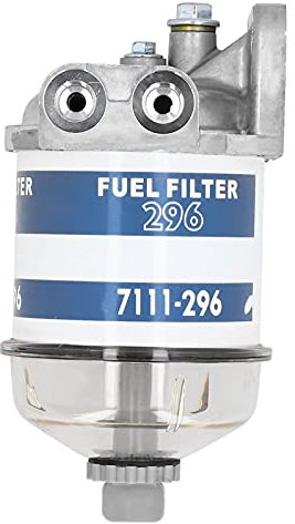 Ensemble de Filtre à Carburant, Ensemble de Filtre à Carburant 7111-296 Remplacement adapté pour Massey Ferguson 133 135 140 145 165 168 175 178