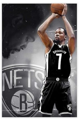 Kevin Durant 2 Leinwand-Poster, Schlafzimmer-Dekor, Sportlandschaft, Büro, Raumdekoration, Geschenk, ungerahmt, 40 x 60 cm