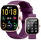 Smartwatch Damen Herren mit Telefonfunktion, 1.91HD Fitnessuhr Damen, 100+Sportmodi IP68 Wasserdicht Sportuhr, Smart Watch mit Schrittzähler, Schlafmonitor, Herzfrequenz, SpO2, Uhren für iOS Android