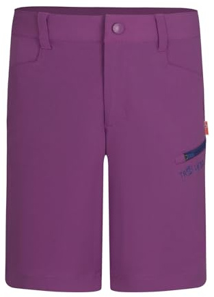 Trollkids Kinder-Shorts Haugesund, Mallow Pink-Violett Blau, 146 cm