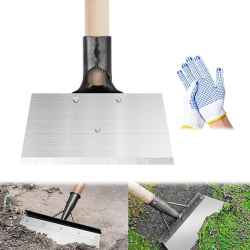 Garden Shovel, Multifunctional Cleaning Shovel, stainless Steel Cleaning Shovel, Outdoor Garden Scraper For Weeds, Patio & Farm Weed Remover Tool (23cm)