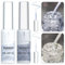 BURANO UV Nagellack, Silber Gold Farben UV Lack Gel Nägel Nageldesign 2 Flasche 8ml Gel Liner Nail Art, Nagellack Nail Polish French Gelnägel Farben (multicolor)