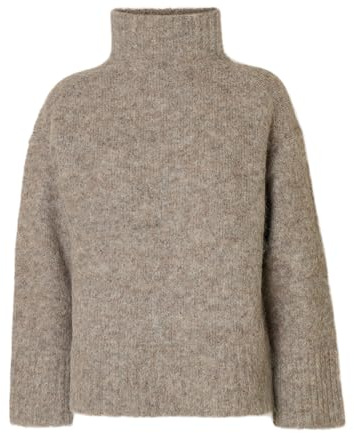 SELECTED FEMME Slfgabriella Ls Knit High Neck Noos