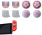 VARKAGE 8 Stück Joystick Kappen für Nintendo Switch und Lite, Switch Ersatzteile, Switch Thumb Grips – Einfache Installation, Verbessertes Spielerlebnis