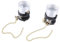 LIUZIKUN Lot de 2 interrupteurs à Tirette pour Douilles Lumineuses, Support de Lampe en métal, Fonctionnement Simple, pièce de Lampe avec interrupteurs