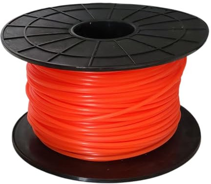 FAST WORLD SHOPPING Bobina da 100 m di filo tondo in nylon ad alta densità per testine decespugliatore e tagliaerba, Ø 3 mm, ideale per uso intensivo e manutenzione del verde