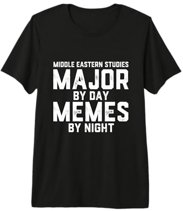 Studi mediorientali Importanti di Giorno Memes Night Vicino Oriente Maglietta Premium