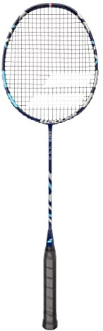 Babolat X-Act 85 Badminton Schläger Allround Racket blau besaitet + inklusive Tasche