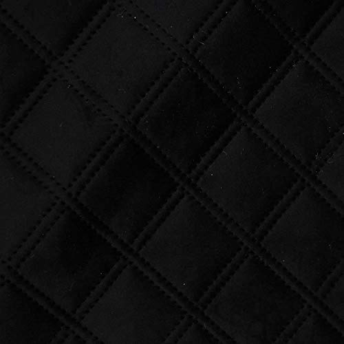 Double Stitch Embossed Diamond Quilted Sofa Velvet Velour Gloss Vehicle Upholstery Fabric