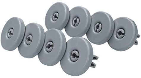 IPRIME ROULETTE PANIER INFÉRIEUR x8 POUR LAVE-VAISSELLE ARTHUR MARTIN ELECTROLUX FAURE