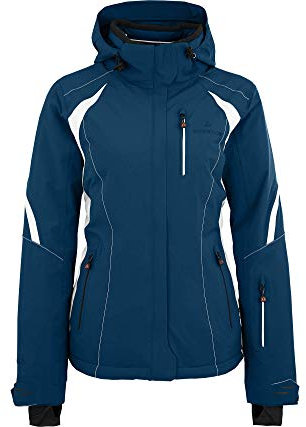 Bergson SNOWTASTIC | Damen Skijacke, wattiert, 20000mm Wassersäule, Poseidon [390], 23 - Damen