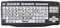 Large Key Large Black Print White Keys Keyboard