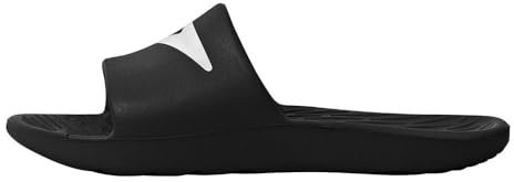 Speedo Donna Slide sandalo, Nero, 6