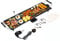 TANGZON Electric Teppanyaki Table Grill, 1800W Non-Stick Barbecue Griddle with 6 Wooden Spatulas and 2 Unsticking Rings, Portable Family Party Tabletop BBQ Hot Plate for Indoor Outdoor (70x23cm)