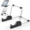 Kinizuxi Tablet Phone Stand Adjustable, Aluminum Alloy Non-Slip Tablet Holder For Desk Compatible with iPhone,Samsung,ipad,Tablets, Kindle Fire, Display Stand Picture Frame Stand for Photos