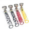Gharana Swaad Ka Khazaana 9 cm Printed Glass Smoking Pipe - Coloured Glass Pipe - Comes with 5 x Free Silver Screen - Portable Detachable, Mix,9cm