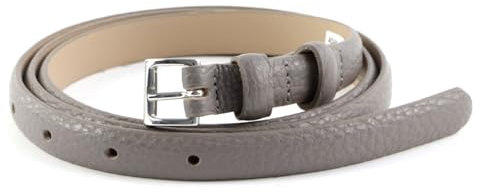 Abro Leather Adria Women's Belt W95 Zinc