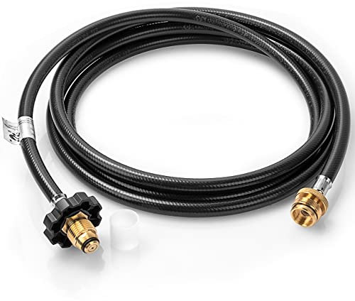 10ft Propane Hose Adapter F273704 Replacement Compatible with Mr Heater Buddy Heater, Coleman Stove, Portable Grill, Connecting 1LB Portable Appliances to 5-20LB Tank