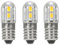 ShuoHui Screw Base E10 LED - Replacement Lighting Cold White Economy Lamp - 6 V 4 SMD Chips Yellow Upgrade for Headlight Torches Torch (2)