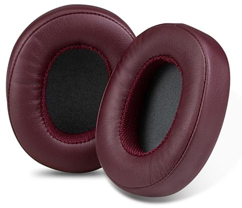 Sinowo Replacement Ear Pads for Skullcandy Crusher Wireless,Crusher ANC/EVO, Hesh 3 Wireless Headphones Ear Cushions, Headset Earpads(Red)