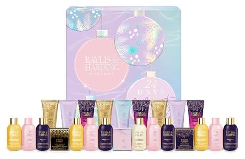 Baylis & Harding Ladies Luxury 24 days of Beauty Advent Calendar Gift Set (Pack of 1) - Vegan Friendly