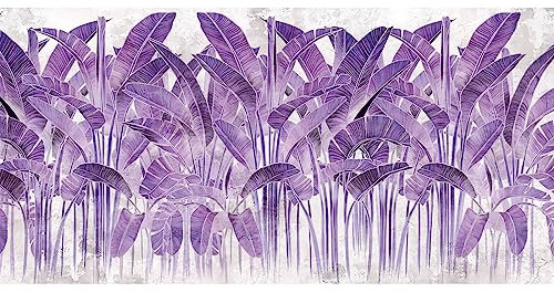HUBDECO Schutzunterlage für den Schreibtisch - Schützt Schreibtisch vor Kratzern und Schäden - Langlebig, Hitzebeständig - Pflegeleicht, Wasserfest - Mauspad - 120x60cm - Lila Blume