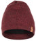 HEYO Beanie Herren Winter Mütze Warme Strickmütze Weiche Wintermütze Mit Thermo Fleece Gefütterte melliert (Rot)