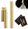 GothicBride Vintage Feuerzeug Gold, Wheel Mechanisches Feuerzeug Nachfüllbar Messingfeuerzeug, Feuerzeug Geschenke für Männer(Kupfer)