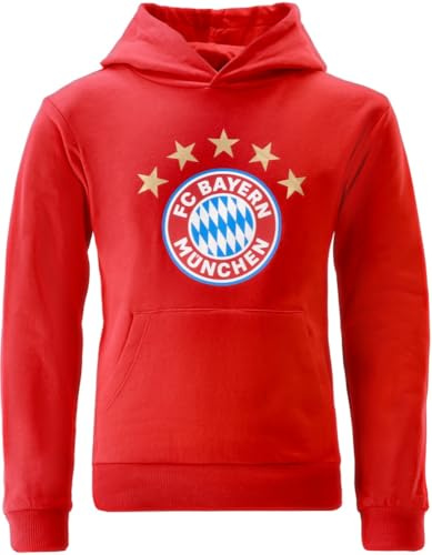FC Bayern München I Hoodie Essential I Kinder I Rot