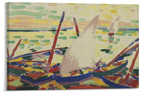 Andre Derain Mark Works Poster, Wandkunst, Poster, Drucke, Heimdekoration, Bild, Leinwand, Malerei, Poster, 50 x 75 cm
