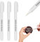 Aradoea Colouring Pens 3Pcs,Dual Sided Food Grade Icing Pens and Edible Markers with Fine&Thick Tip,Edible Food Pens Gourmet Writers for Cakes,Cookies