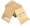 WACCOMT Pack 100 Pcs Petits Sachets de Graines en Papier Kraft Brun Refermables avec Fenêtre Transparente Sacs Pour le Stockage des Graines et des Fleurs 7x9.5cm (2.7x3.7inch)