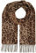 FRAAS Cashmink Schal 35 x 200 cm - Weicher als Kaschmir - Made in Germany - Schal mit Animal Print für Damen - Perfekt für Herbst und Winter Camel