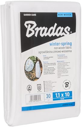 Pullmer Wintervlies, Gartenvlies winterschutz für Pflanzen Frostschutz, pflanzenvlies frühling-Winter (3,2m x 10m ; 30g/m²)