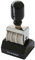 WUUISDNX Passen Sie Datumsstempel Ziffern an. Rollenstempel für DIY Sammelalbum. Bezahlter Stempel mit Datum. Holz Empfangsdatumsstempel. Handstempel, B