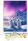 Malen Nach Zahlen Polarlicht, Malen Nach Zahlen Kinder Wolf, DIY Paint by Numbers Adult AnfäNger Handgemalt öLgemäLde Kit Bastelset mit Pinseln und Acrylfarben für Home Decor, Ohne Rahmen 40x50cm 8T-R