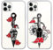 HDIJDY 2 Stück Transparent Handyhülle für iPhone 11 Hülle 6.1'', Anime Naruto Akatsuki Arrow Muster Designs Manga Junge Phone Case Schutzhülle Stoßfest TPU Weich Ultra Dünn Cover
