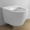 WC Sospeso Ceramica Bianco Opaco Scarico Rimless Tokyo