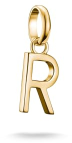 Thomas Sabo Charm Club Connect Charm Pendant Letter Recycled 925 Silver
