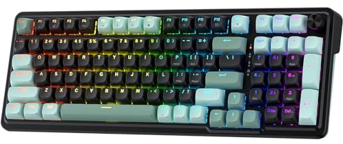 Redragon K686 HE Rapid Trigger Gaming-Tastatur 8K Wired mechanische Tastatur 100% POM Magnetic Switch der nächsten Generation 2-Module Floating Patent Structure 2-lagige Geräuschdämpfung, US-Layout