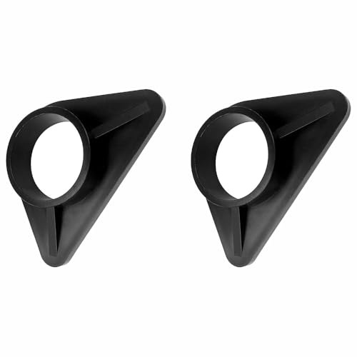 2Pcs Plastic Sink Reinforcement Brace Bracket, 36mm Black Kitchen Tap Brace Bracket for Sink Faucets Fittings on Stainless Steel Sinks