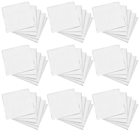 iplusmile 500 Pièces Emballages Aluminium pour Chocolat et Bonbons Carrées Argenté en Papier Aluminium Faciles à Plier pour Mariages et Fêtes