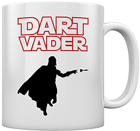 Tasse mit Spruch - Geschenke Tassen Dart Vader Kaffeetasse Lustige Tassen 11 Oz. Weiß