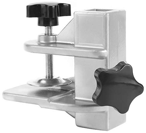 Pet Grooming Table Arms Clamp Pet Grooming Table Arm H Bar Clamp Holder Hair Dryer Clamp Clip Accessory Aluminium Alloy Fixture Fixation Clip(20 * 20mm)