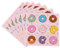 Happium Packung mit 20 Donut-Servietten | Papierservietten mit Mini-Donut-Design, Einweggeschirr für sommerliche Akzente, Kindergeburtstagsparty
