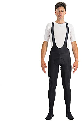 Sportful Classic BIBTIGHT Leggings, Black, S Uomo