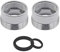 Adaptador De Toque De Metal, M17mm-22mm, 2PCS Adaptador De Grifo Del Conector Del Aireador De Grifo Para Ahorro De Agua De La Cocina, Filtrado Femenino