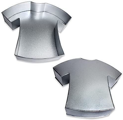 Global Outlet Ltd Special Shapes Cake Tins, Novelty Cake Pans for Themed Birthdays, Parties and Gatherings (T-Shirt Shape)