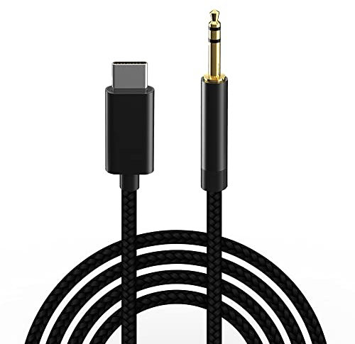 Usful Tech - USB C to 3.5mm Audio Aux Jack Cable, USB Type C to 3.5mm Headphone Stereo Cord Car Compatible with Samsung Galaxy S21 S21 Ultra S20 Ultra Note 20 10 Plus